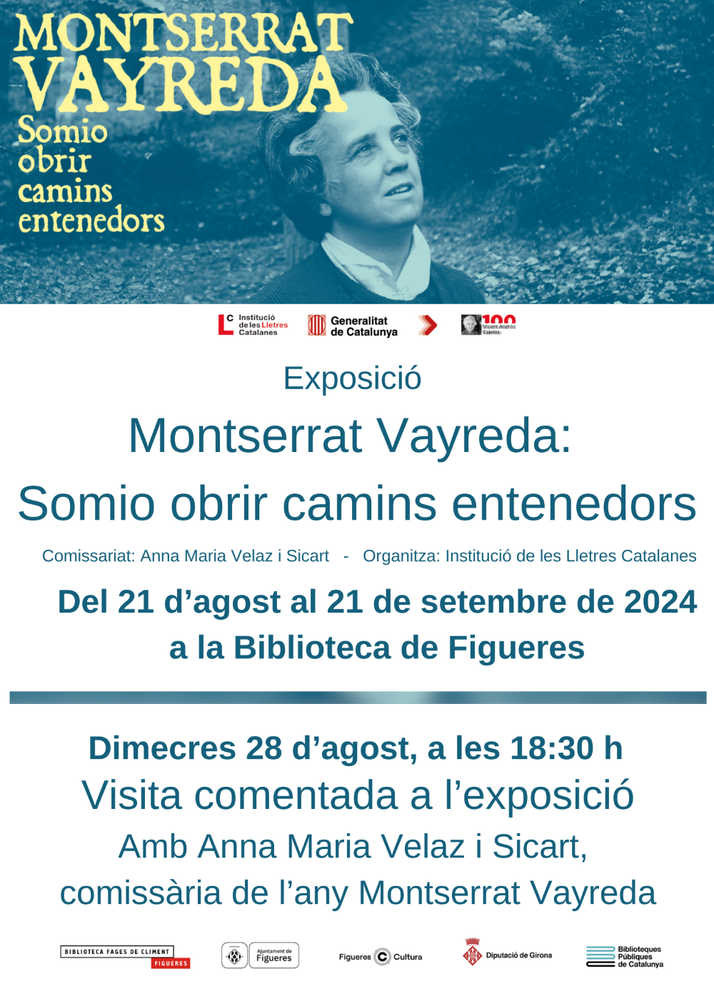 Exposició "Montserrat Vayreda: Somio obrir camins entenedors"