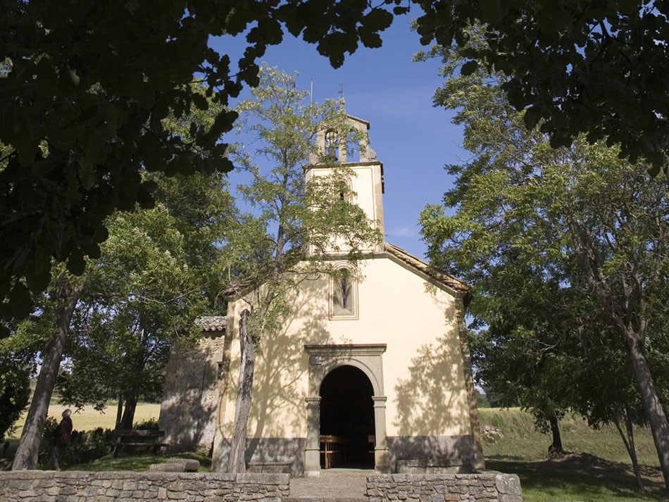 Ruta Verdaguer a Folgueroles. Ermita de la Damunt