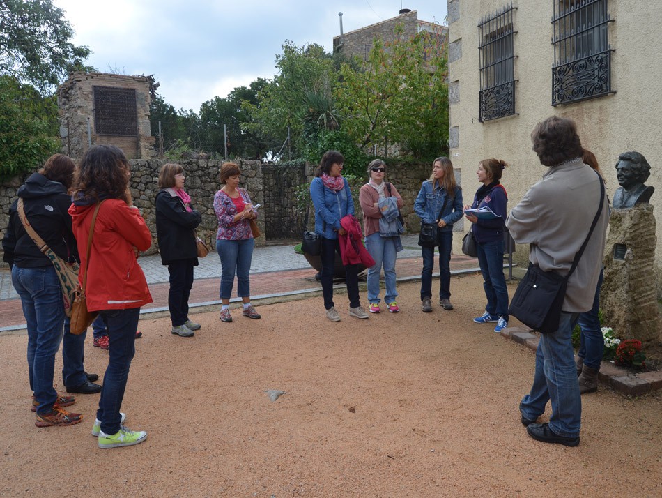 Itinerari Literari Mercè Rodoreda, Romanyà de la Selva