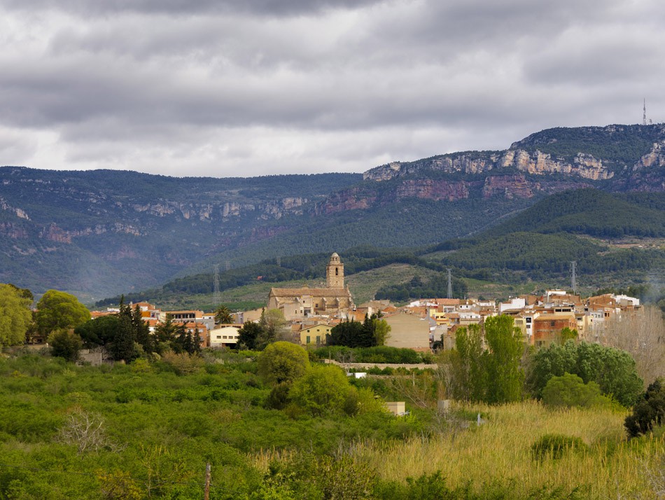 L'Aleixar des del camí dels Pagesos. Autor: Xavier Gavaldà Fortuny