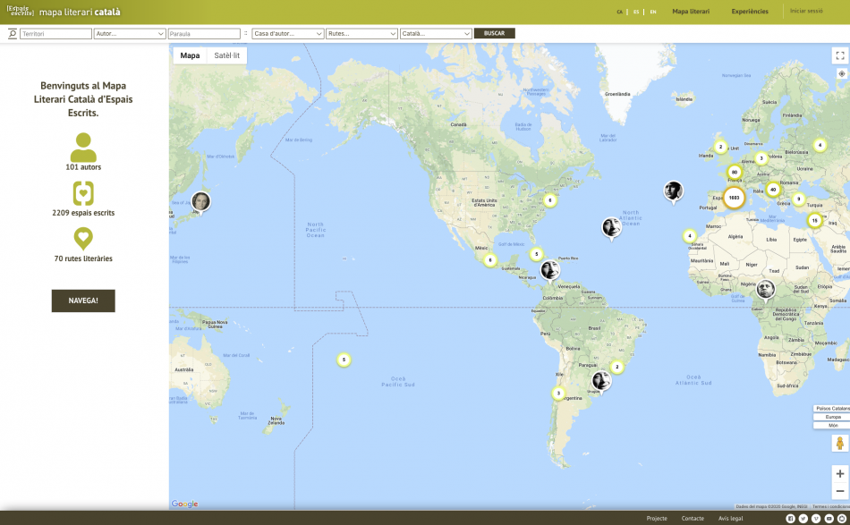 Mapa Literari Català